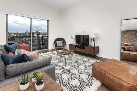 at Imperial Hardware Lofts, Riverside, California