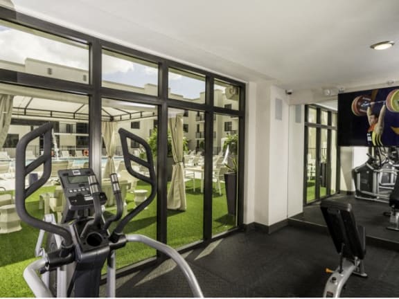 world class fitness studio | District West Gables Apartments in West Miami, Florida
