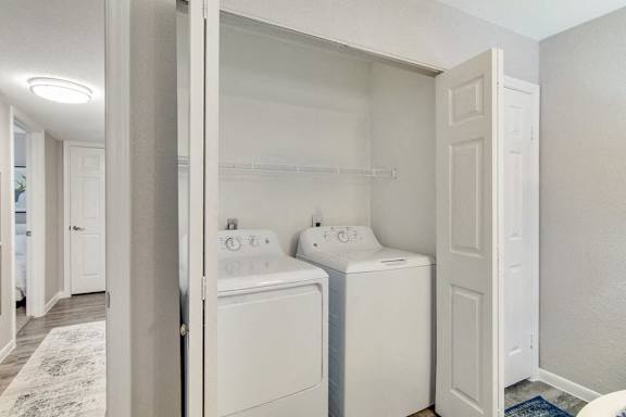 Amenities - Washer and Dryer In-Unit at The Village at Bunker Hill Apartments
