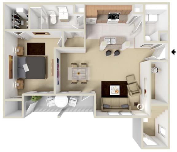 Hudson Floor Plan Hudson Floor Plan at Overlook at Valley Ridge, Indianapolis, IN, 46237