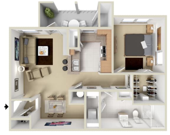 Napa Floor Plan Napa Floor Plan at Overlook at Valley Ridge, Indiana, 46237