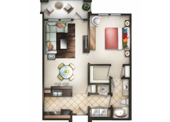 Floor Plan  Artisan Floor Plan at Tapestry Park, Chesapeake, VA, 23320