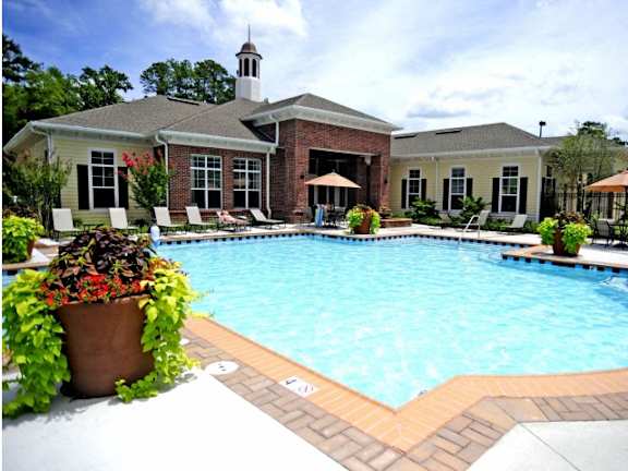 Resort Style Pool with Sundeck and Grilling Area at Tapestry Park, Chesapeake, Virginia