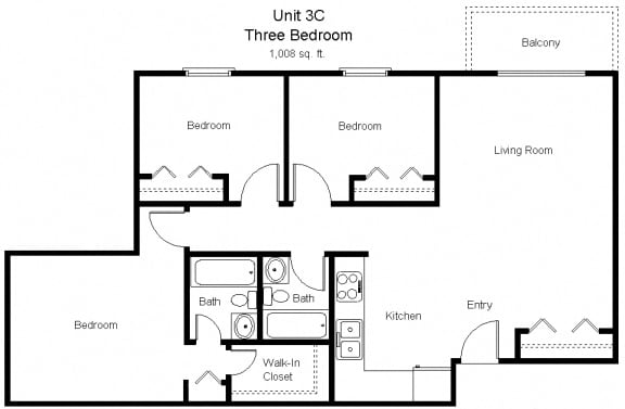 Dove Tree_3 Bedroom (C) Floor Plan