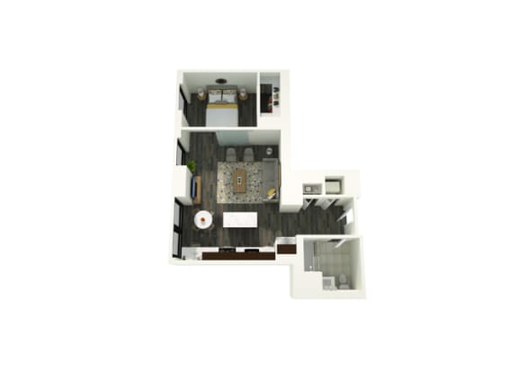 06A Floor Plan at 73 East Lake, Chicago, IL