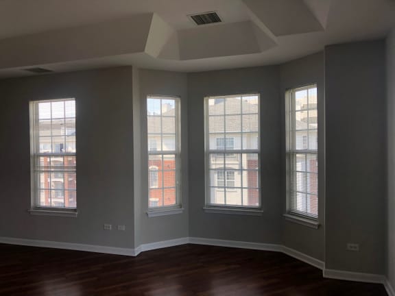 Room full of windows at Regency Place, Oakbrook Terrace, IL