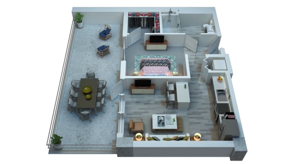 The Stewart Studio Floor Plan - Santana The Stewart Studio Floor Plan - Santana