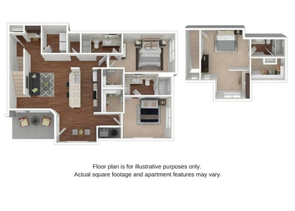 C1 Floor Plan at Retreat at the Flatirons