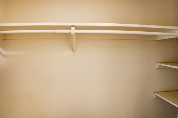 Closet interior area at Miamisburg by the Mall, Miamisburg, OH