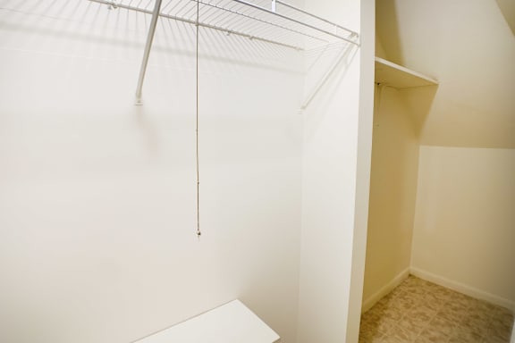 Generous Walk-In Closets With Shelving at Revere Village Apartments, Centerville, OH