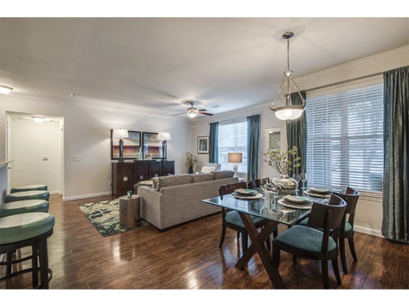 Wood Floors at Orion Prosper, Texas