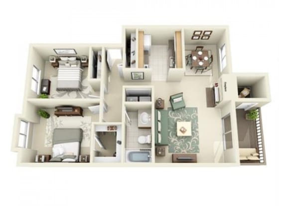 Vashon Floor Plan Vashon Floor Plan at StonePointe, University Place, WA
