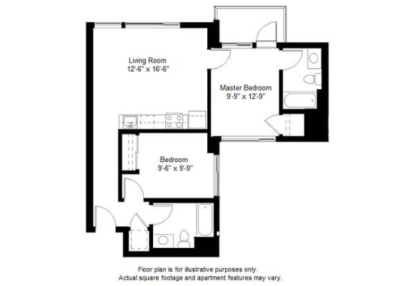 B5 floor plan at Windsor at Dogpatch, 2660 3rd Street, 94107