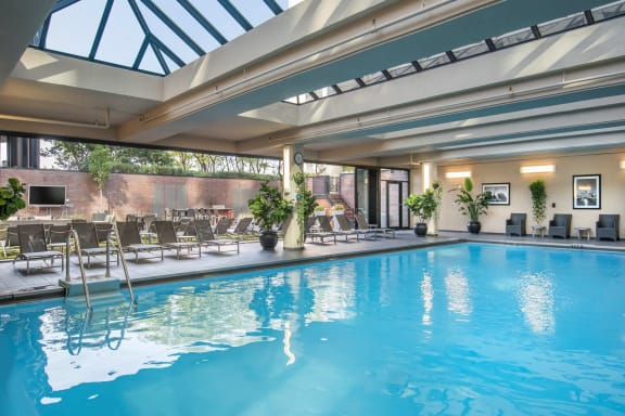 Indoor Pool  | North Harbor Tower Chicago Apartments