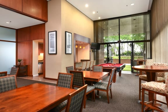 Party Room  | North Harbor Tower Chicago Apartments