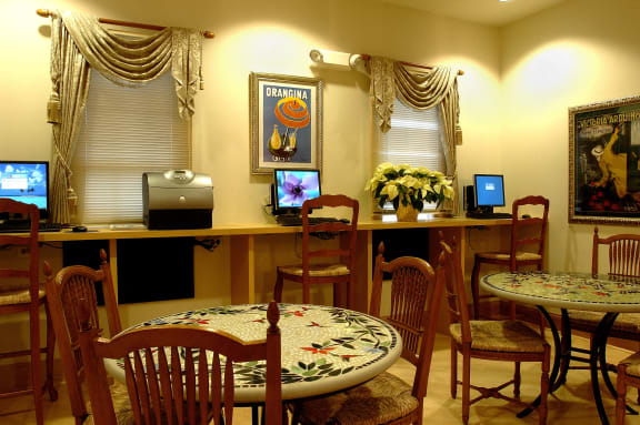 Cyber Cafe at Versailles on the Lakes Oakbrook*, Oakbrook Terrace