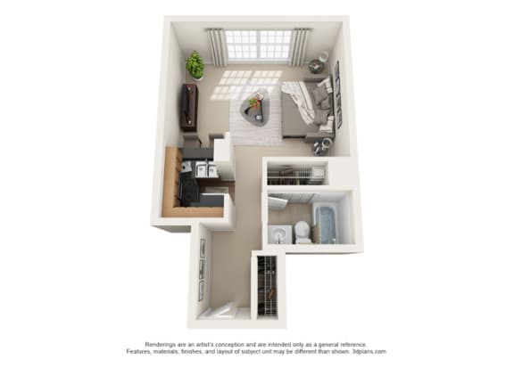 Efficiency Apartment