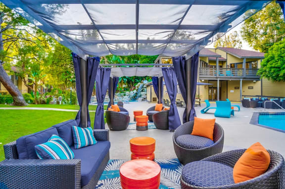 Poolside Cabana at The Trails at San Dimas, California, 91773