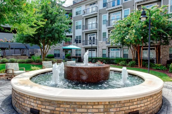 meditation courtyards | The Tribute Apartments in Raleigh, NC