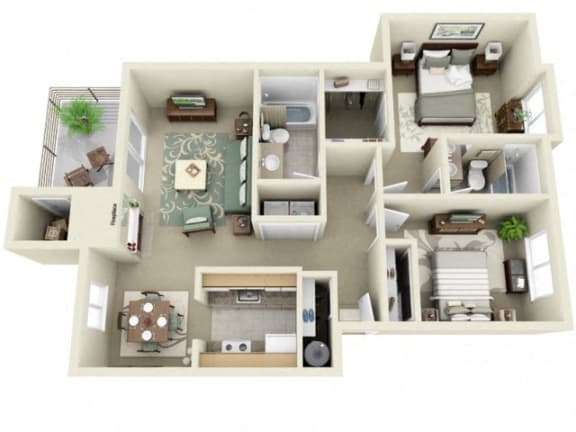 Rainier - 2Bed/2Bath Montair at Somerset Hill|Rainier|2Bed/2Bath