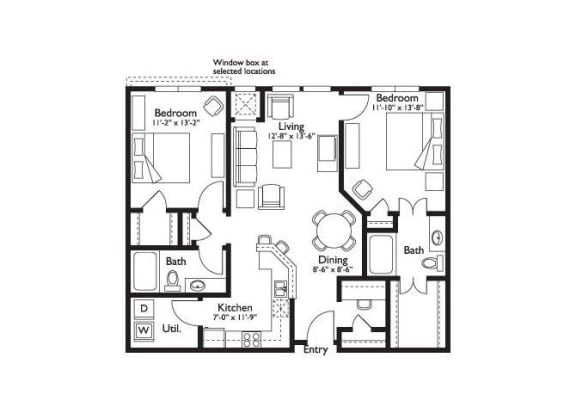 Floor Plan  The Flagstone