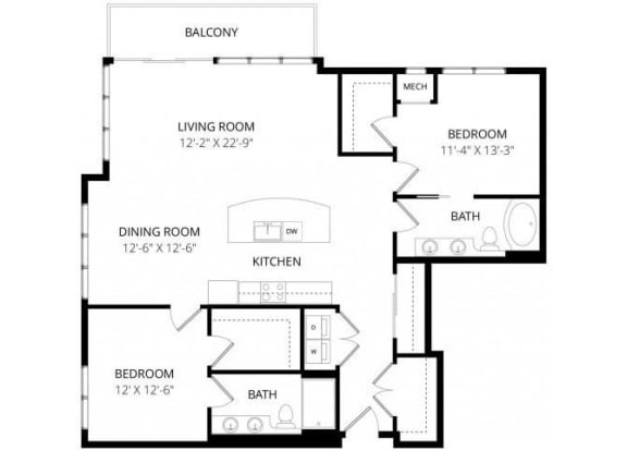 Floor Plan  Saffron C13