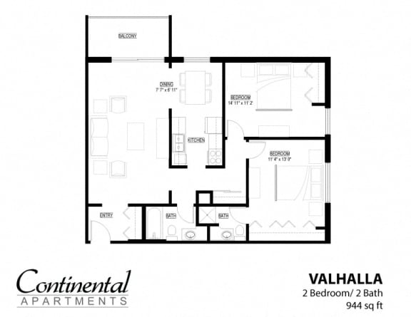 Continental Apartments in New Hope, MN_Valhalla