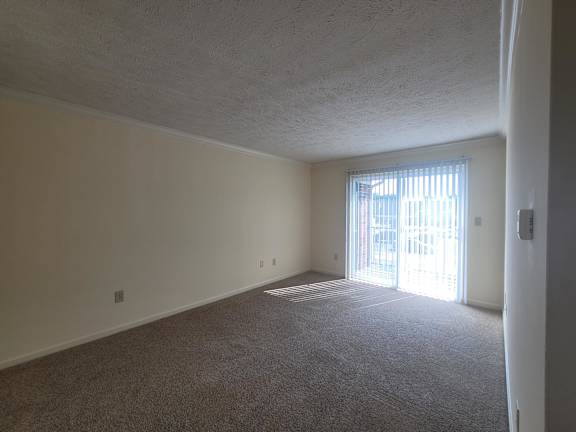 Living Room With Expansive Window at Bradford Place Apartments, Indiana