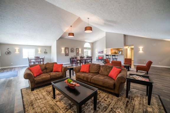 Clubroom Lounge at Bradford Place Apartments, Lafayette, IN