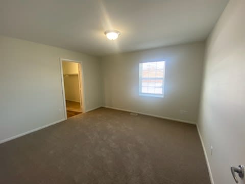 back room at Governor Square Apartments, Indiana