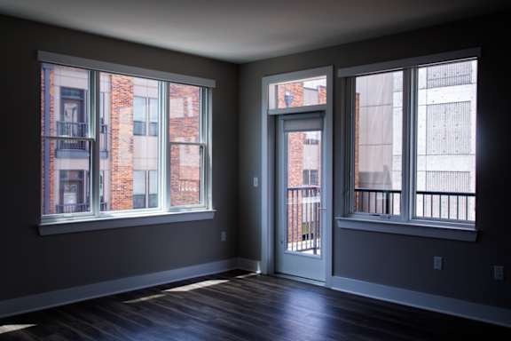 SouthWestFacingFromInside_2 at CityWay, Indianapolis, IN, 46204