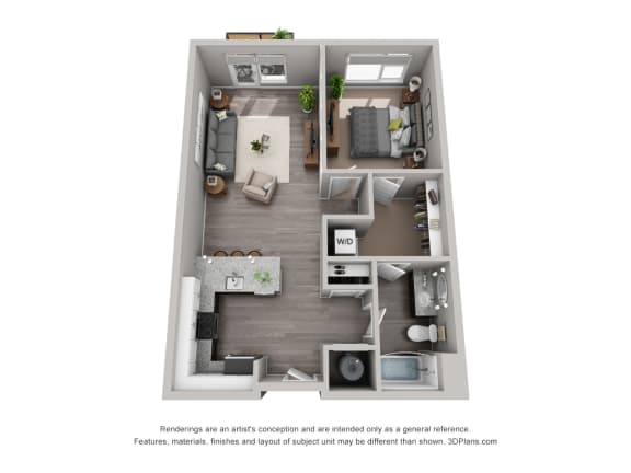 Spacious Floor Plan at CityWay, Indiana, 46204