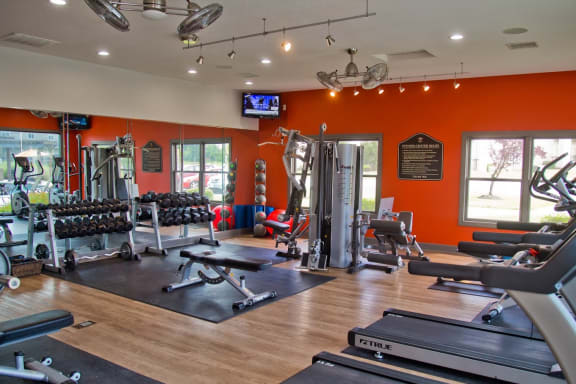 State of the Art Fitness Facility at The Manor Homes of Eagle Glen, Raymore, MO, 64083