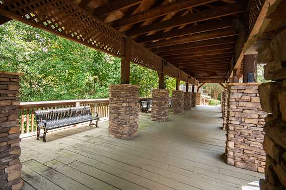 Barbecue And Grilling Station at The Mill at Chastain, Kennesaw, Georgia