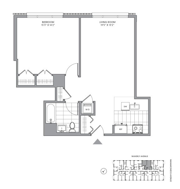 Studio, 1 & 2 BR Apts for Rent The Mason in Mamaroneck, NY