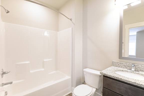 Toilet at McHenry Square Apartments, Augusta, GA