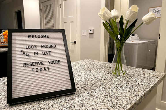 Sign at McHenry Square Apartments, Augusta