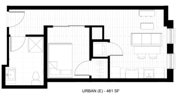 O2 Apartments Urban E Floor Plan