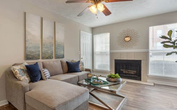 Unique Decor at Ridgeland Place Apartment Homes, Mississippi