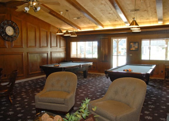Billiards Table at Scottsmen Too Apartments, California, 93612