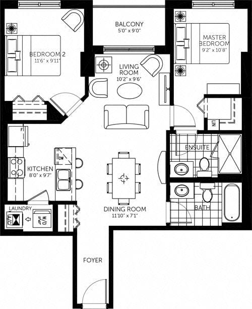 Floor Plans of Stirling Park Rentals in Ottawa, ON