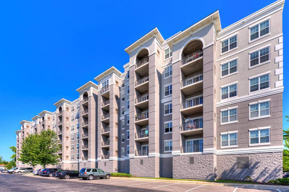 Apartment Entrance at The MilTon Luxury Apartments, Vernon Hills, 60061