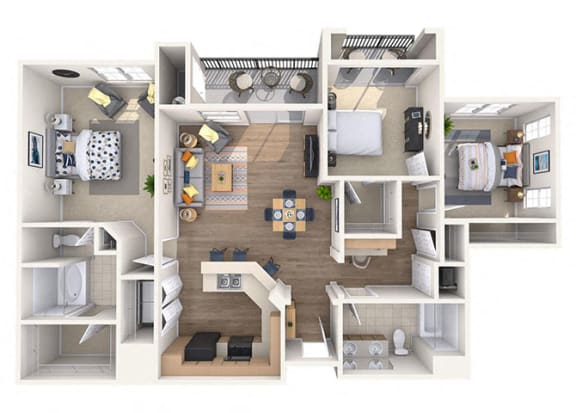 Sonorah Floor Plan Sonorah Floor Plan at Waterford at Peoria, Arizona, 85381