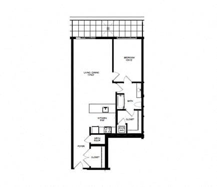1 BED 1BATH M at The Gunther, Baltimore, Maryland