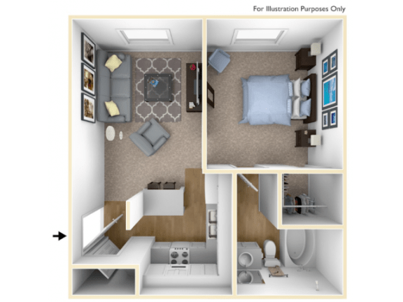 Floor Plan  Studio A