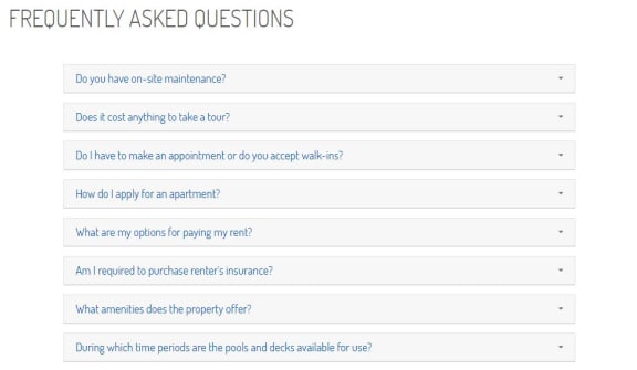 FAQ at Azul Baldwin Park, Orlando, 32814