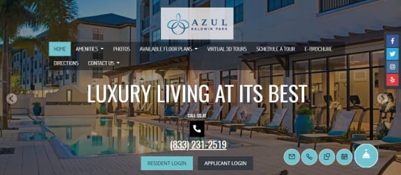 Concierge_Button at Azul Baldwin Park, Florida, 32814