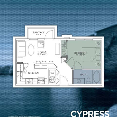Cypress Floor Plan at Lake Lofts at Deerwood, Jacksonville, FL, 32216
