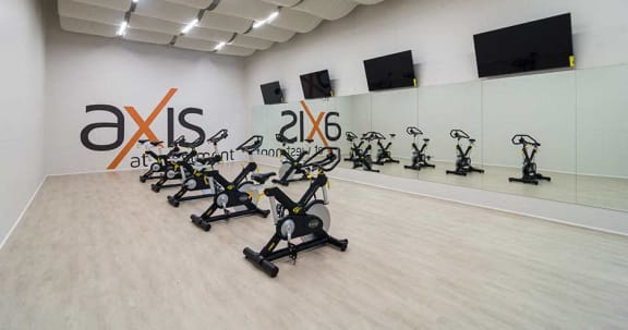 Newly Renovated Fitness Center at Axis at Westmont, Westmont, Illinois