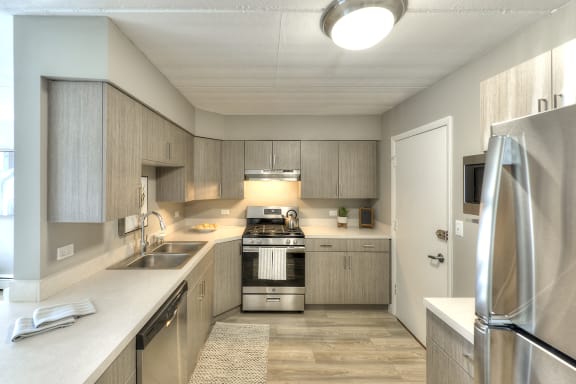 Fully Equipped Kitchen at Axis at Westmont, Westmont, IL, 60059